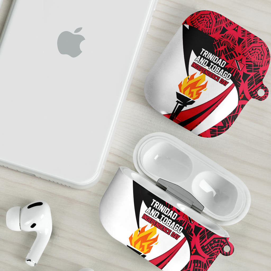 Trinidad And Tobago Independence Day AirPods Case Freedom Torch Heritage Symbols