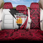 Trinidad And Tobago Independence Day Back Car Seat Cover Freedom Torch Heritage Symbols