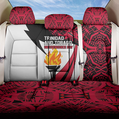 Trinidad And Tobago Independence Day Back Car Seat Cover Freedom Torch Heritage Symbols
