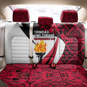 Trinidad And Tobago Independence Day Back Car Seat Cover Freedom Torch Heritage Symbols