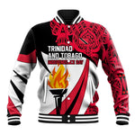 Trinidad And Tobago Independence Day Baseball Jacket Freedom Torch Heritage Symbols