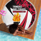 Trinidad And Tobago Independence Day Beach Blanket Freedom Torch Heritage Symbols