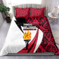 Trinidad And Tobago Independence Day Bedding Set Freedom Torch Heritage Symbols