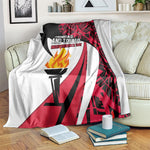 Trinidad And Tobago Independence Day Blanket Freedom Torch Heritage Symbols