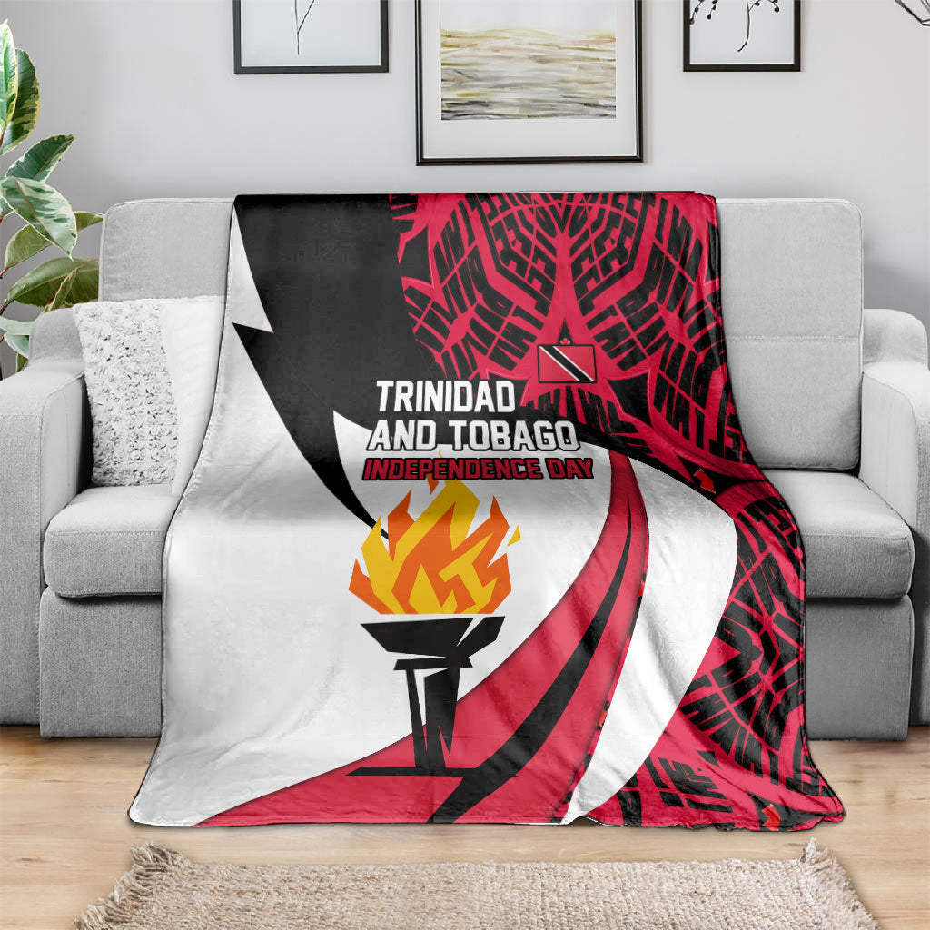 Trinidad And Tobago Independence Day Blanket Freedom Torch Heritage Symbols