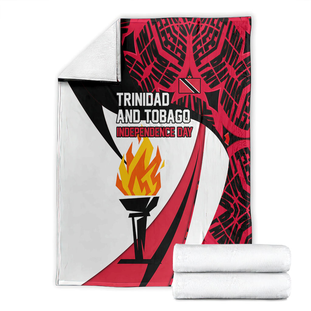Trinidad And Tobago Independence Day Blanket Freedom Torch Heritage Symbols