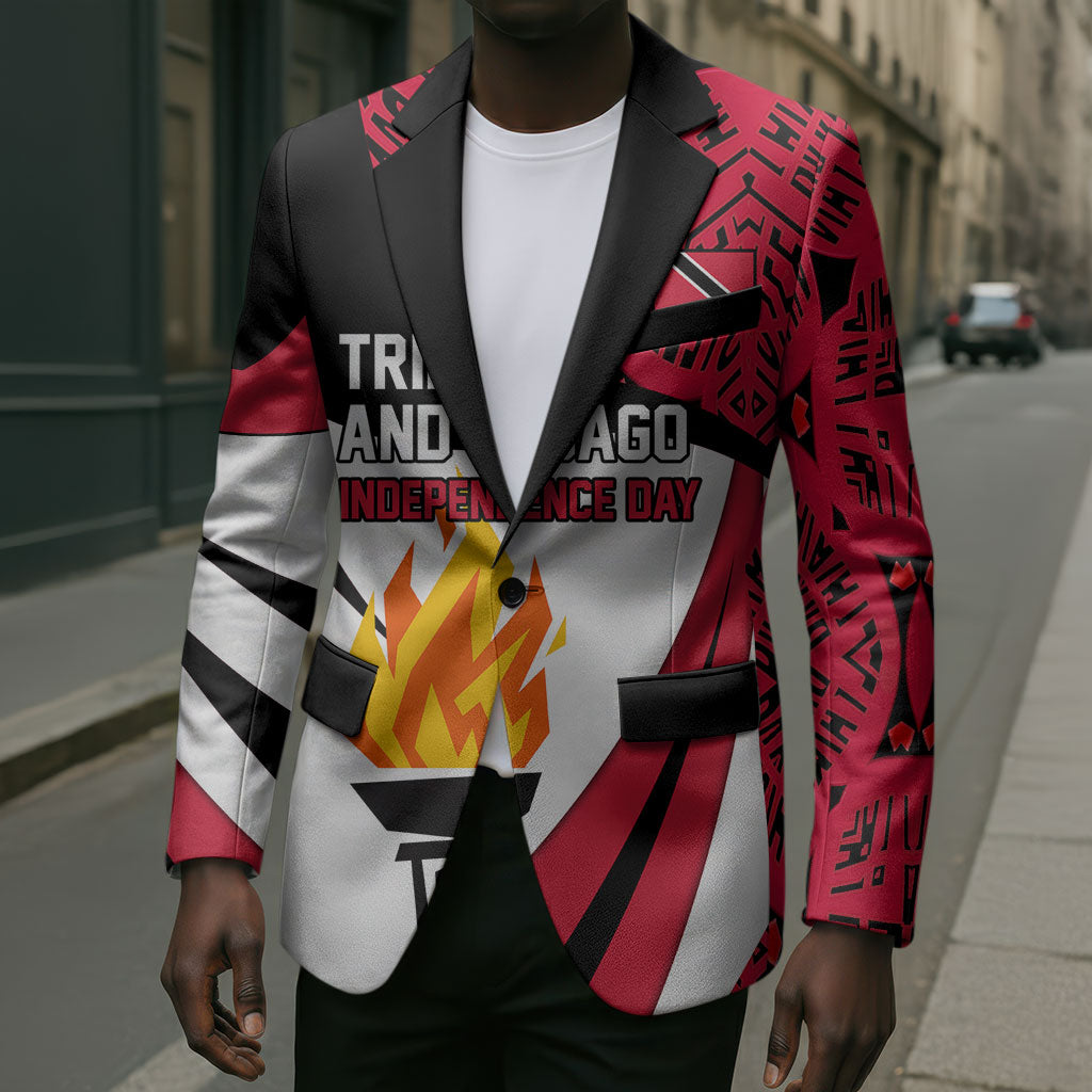 Trinidad And Tobago Independence Day Blazer Freedom Torch Heritage Symbols
