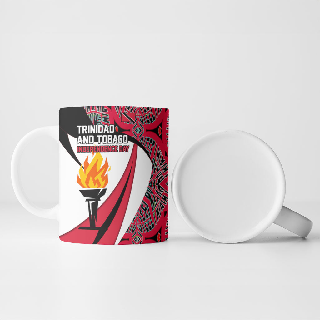 Trinidad And Tobago Independence Day Ceramic Mug Freedom Torch Heritage Symbols