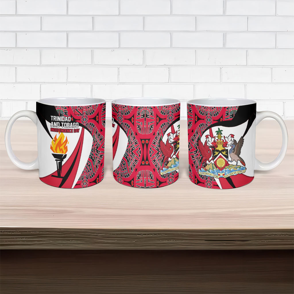 Trinidad And Tobago Independence Day Ceramic Mug Freedom Torch Heritage Symbols