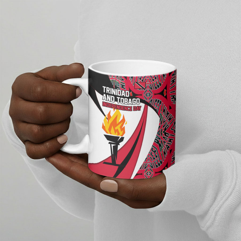 Trinidad And Tobago Independence Day Ceramic Mug Freedom Torch Heritage Symbols