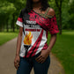 Trinidad And Tobago Independence Day Cross Shoulder Shirt Freedom Torch Heritage Symbols