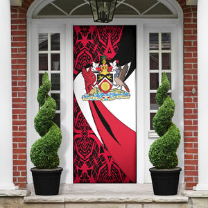 Trinidad And Tobago Independence Day Door Cover Freedom Torch Heritage Symbols