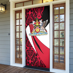 Trinidad And Tobago Independence Day Door Cover Freedom Torch Heritage Symbols