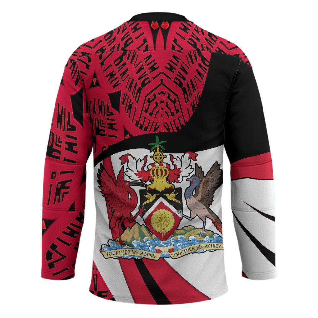 Trinidad And Tobago Independence Day Hockey Jersey Freedom Torch Heritage Symbols