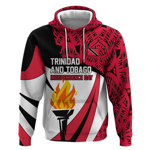 Trinidad And Tobago Independence Day Hoodie Freedom Torch Heritage Symbols