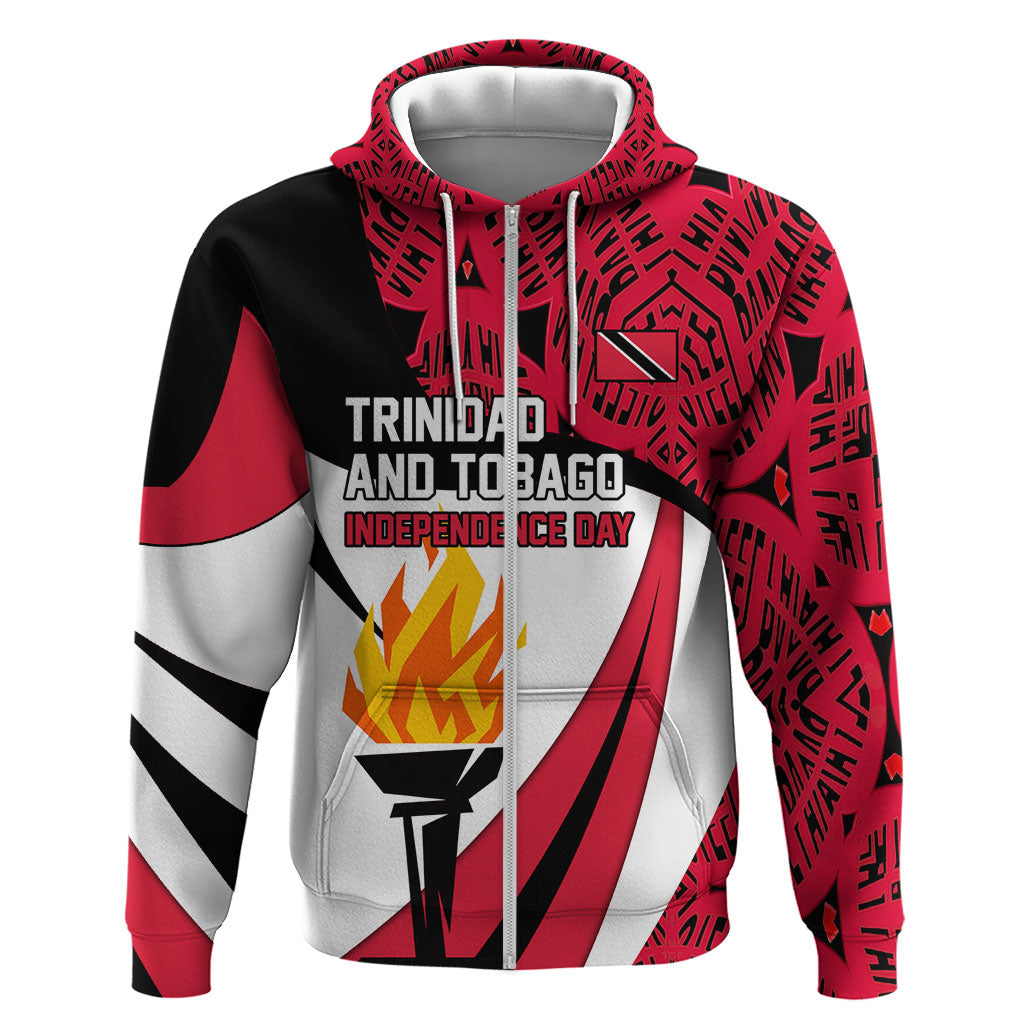 Trinidad And Tobago Independence Day Hoodie Freedom Torch Heritage Symbols