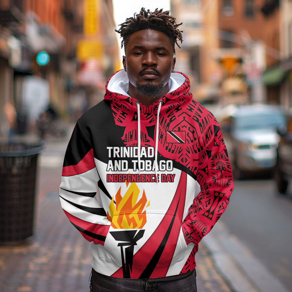 Trinidad And Tobago Independence Day Hoodie Freedom Torch Heritage Symbols