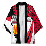 Trinidad And Tobago Independence Day Kimono Freedom Torch Heritage Symbols
