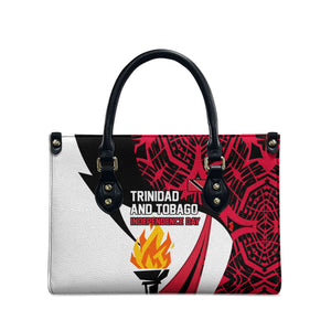 Trinidad And Tobago Independence Day Leather Bag Freedom Torch Heritage Symbols