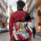 Trinidad And Tobago Independence Day Long Sleeve Button Shirt Freedom Torch Heritage Symbols