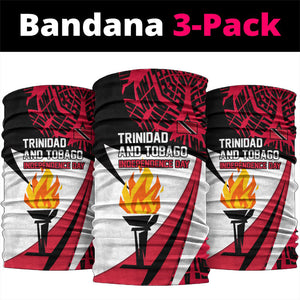 Trinidad And Tobago Independence Day Neck Gaiter Freedom Torch Heritage Symbols