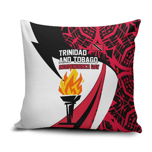 Trinidad And Tobago Independence Day Pillow Cover Freedom Torch Heritage Symbols