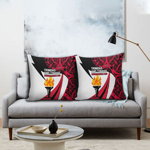 Trinidad And Tobago Independence Day Pillow Cover Freedom Torch Heritage Symbols