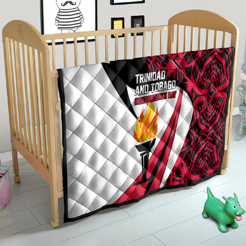 Trinidad And Tobago Independence Day Quilt Freedom Torch Heritage Symbols