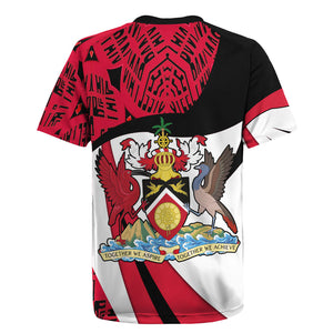 Trinidad And Tobago Independence Day Rugby Jersey Freedom Torch Heritage Symbols
