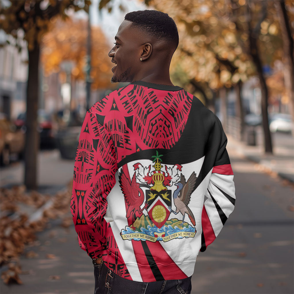 Trinidad And Tobago Independence Day Sweatshirt Freedom Torch Heritage Symbols
