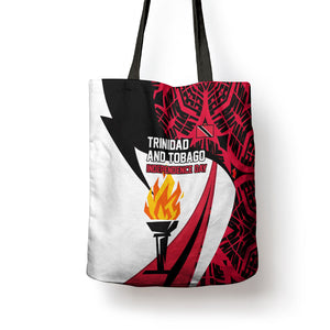 Trinidad And Tobago Independence Day Tote Bag Freedom Torch Heritage Symbols