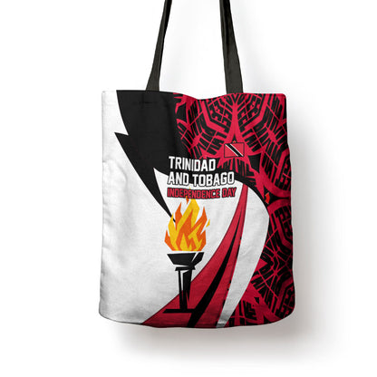 Trinidad And Tobago Independence Day Tote Bag Freedom Torch Heritage Symbols