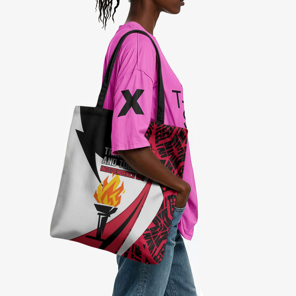 Trinidad And Tobago Independence Day Tote Bag Freedom Torch Heritage Symbols