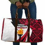 Trinidad And Tobago Independence Day Travel Bag Freedom Torch Heritage Symbols