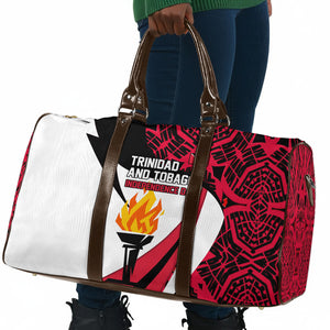 Trinidad And Tobago Independence Day Travel Bag Freedom Torch Heritage Symbols