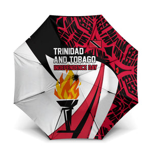 Trinidad And Tobago Independence Day Umbrella Freedom Torch Heritage Symbols