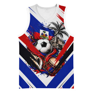 Haiti World Football Mondyal 2026 Basketball Jersey Pride Ayiti Caribbean Culture Patriotic Crest