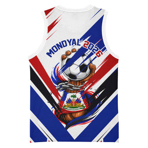 Haiti World Football Mondyal 2026 Basketball Jersey Pride Ayiti Caribbean Culture Patriotic Crest