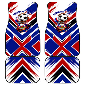 Haiti World Football Mondyal 2026 Car Mats Pride Ayiti Caribbean Culture Patriotic Crest