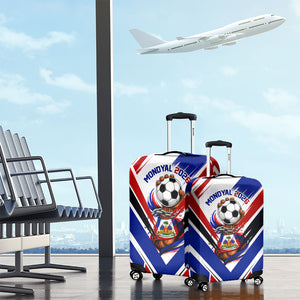 Haiti World Football Mondyal 2026 Luggage Cover Pride Ayiti Caribbean Culture Patriotic Crest