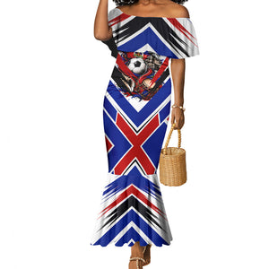 Haiti World Football Mondyal 2026 Mermaid Dress Pride Ayiti Caribbean Culture Patriotic Crest