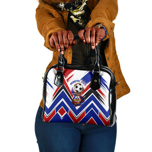 Haiti World Football Mondyal 2026 Shoulder Handbag Pride Ayiti Caribbean Culture Patriotic Crest