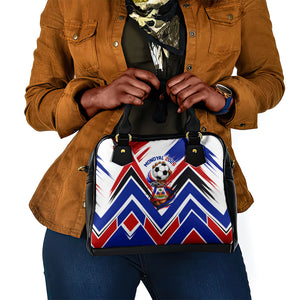 Haiti World Football Mondyal 2026 Shoulder Handbag Pride Ayiti Caribbean Culture Patriotic Crest