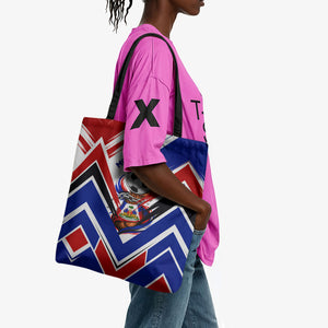 Haiti World Football Mondyal 2026 Tote Bag Pride Ayiti Caribbean Culture Patriotic Crest