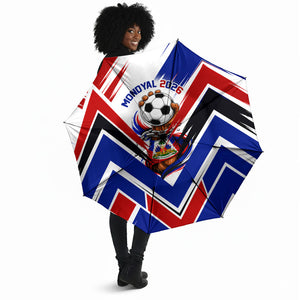 Haiti World Football Mondyal 2026 Umbrella Pride Ayiti Caribbean Culture Patriotic Crest