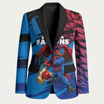 Personalized Antigua And Barbuda Cricket Blazer Falcons Mascot Sport Style