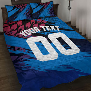 Personalized Antigua And Barbuda Cricket Quilt Bed Set Falcons Mascot Sport Style