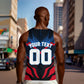 Personalized Antigua And Barbuda Cricket Falcons Men Tank Top Abstract Hexagon Pattern Sport