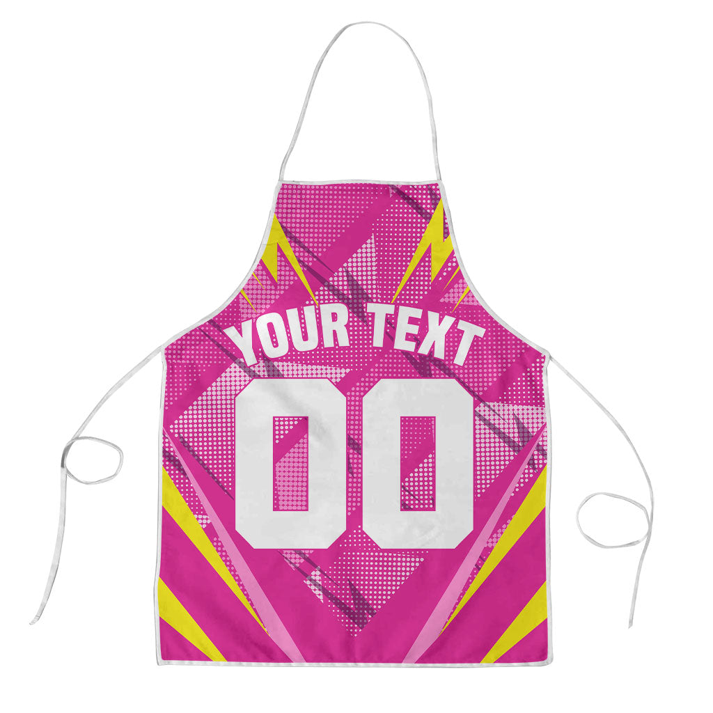 Personalized Barbados Tridents Apron Cricket Mascot Dynamic Anime Art