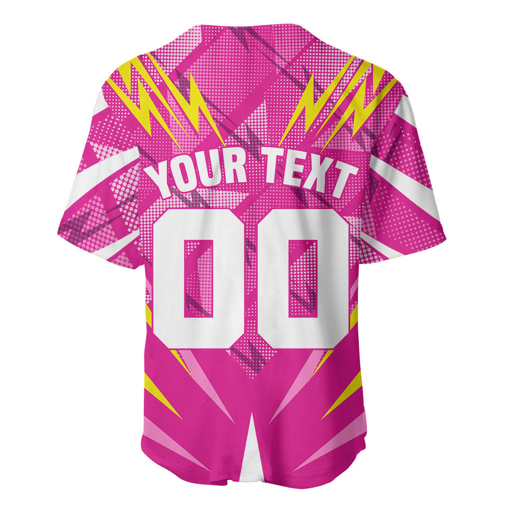 Personalized Barbados Tridents Baseball Jersey Cricket Mascot Dynamic Anime Art